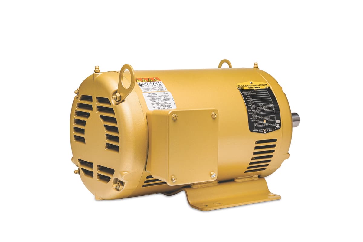 5HP 575 Volt Three Phase OPD Motor - 1800 RPM thumbnail 4