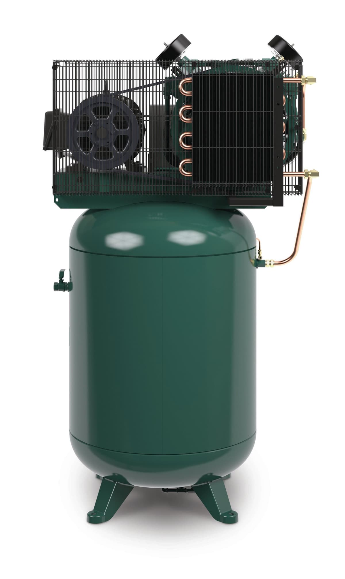 RV-Series 10HP Reciprocating Compressor - Vertical Tank - 460V - 1800 RPM thumbnail 4