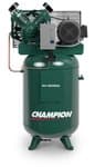 RV-Series 10HP Reciprocating Compressor - Vertical Tank - 208V - 1800 RPM thumbnail 1