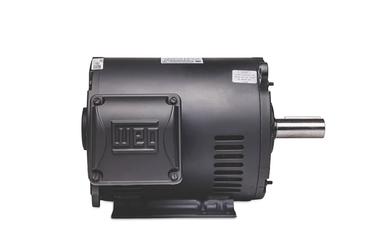10HP 208 Volt Three Phase OPD Motor - 1800 RPM thumbnail 4