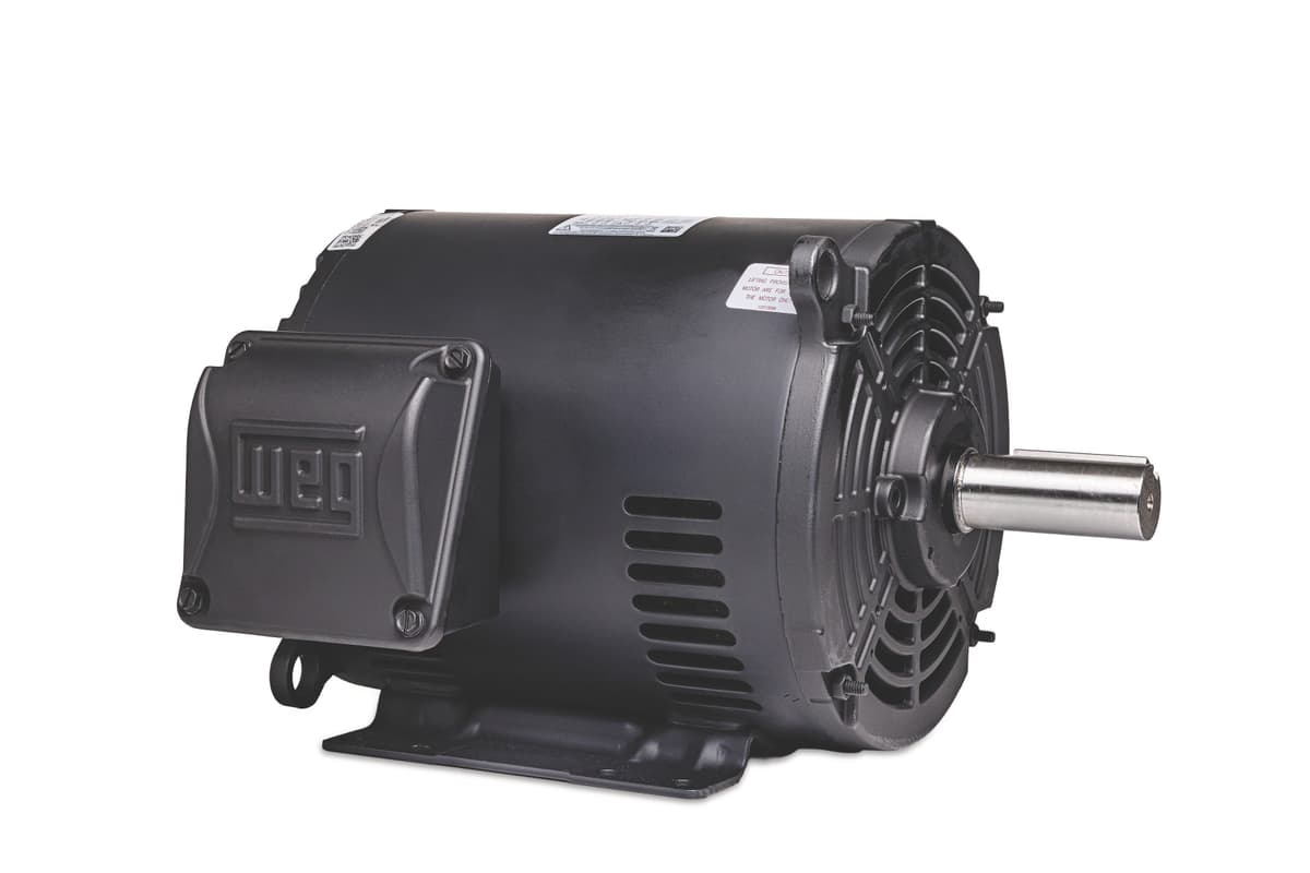 10HP 575 Volt Three Phase OPD Motor - 1800 RPM thumbnail 3