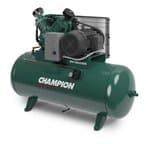 RV-Series 10HP Reciprocating Compressor - Horizontal Tank - 230V - 1800 RPM thumbnail 1