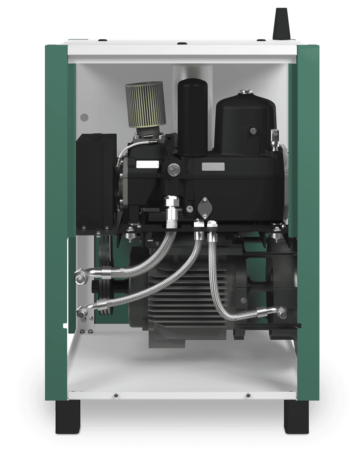 D Series 30 HP Fixed Speed Rotary Screw Compressor - Base Mount thumbnail 3