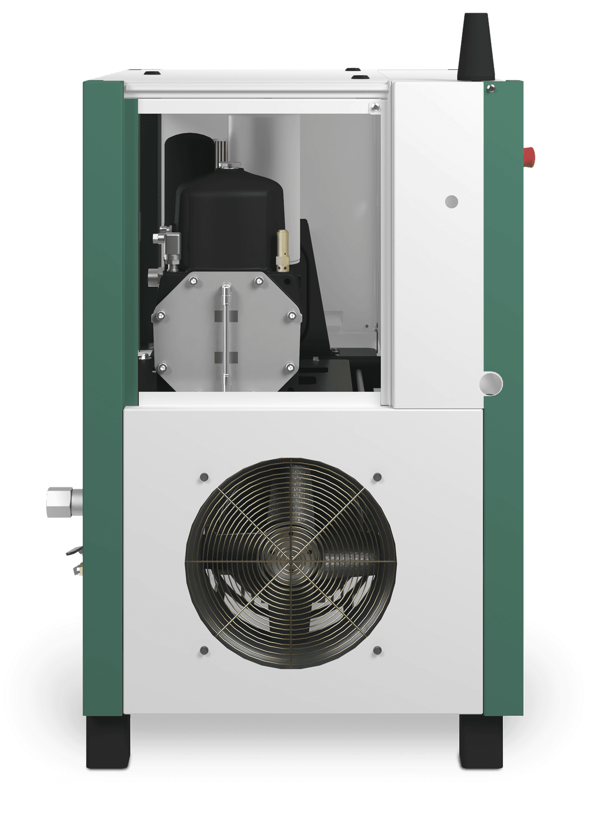 D Series 30 HP Fixed Speed Rotary Screw Compressor - Base Mount thumbnail 4