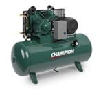 RV-Series 15HP Reciprocating Compressor - Horizontal Tank - 208V/3 - 1800 RPM thumbnail 1