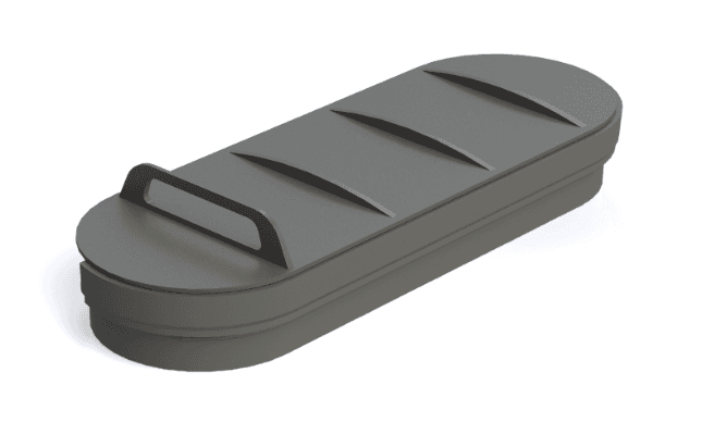 Inlet filter safety element for Champion D/DRS Series 40-50 HP rotary screw air compressors, helping maintain system reliability